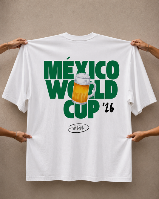 México Worldcup cerverza-OVERSIZE
